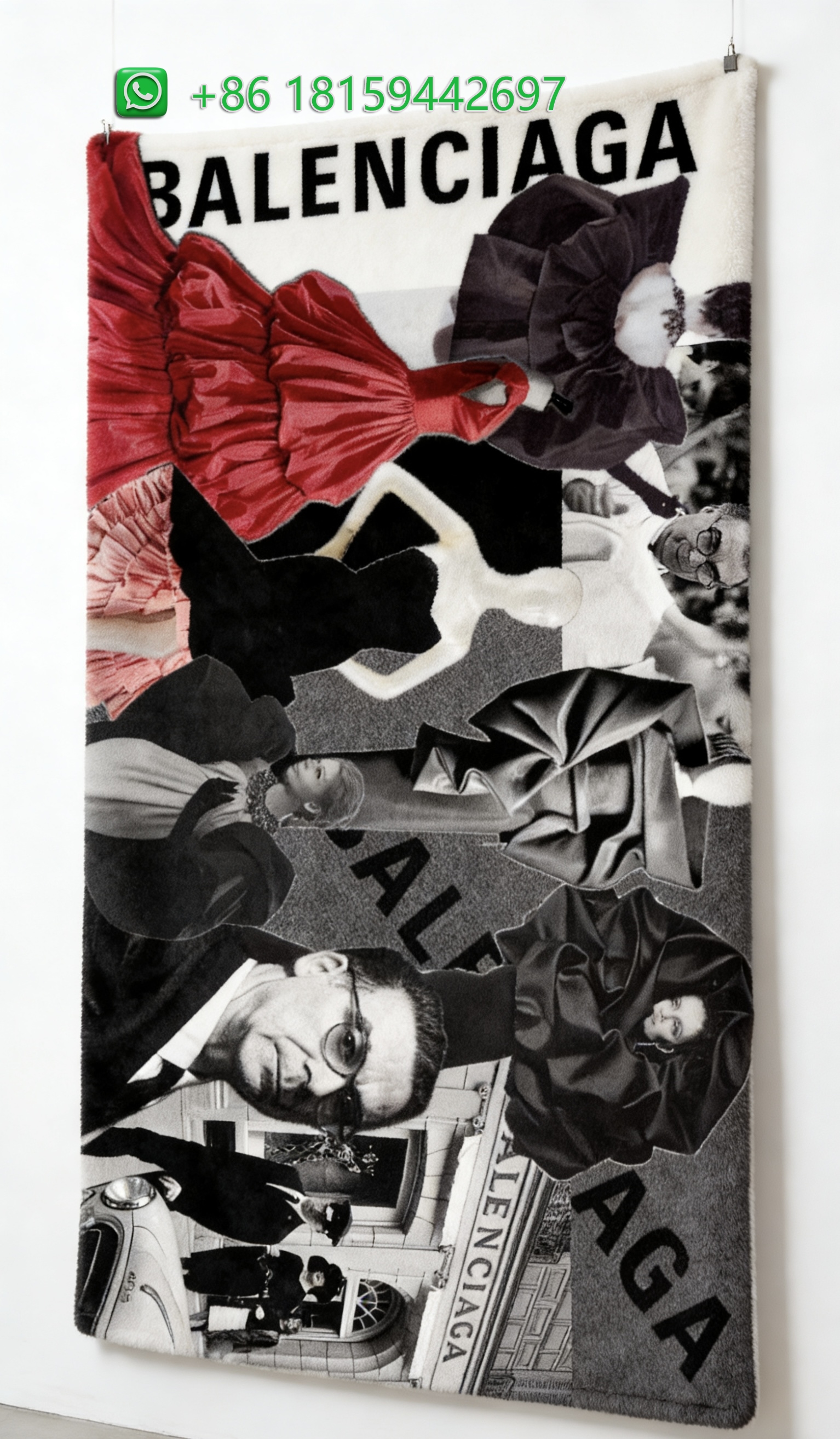 Balenciaga Throw Blankets